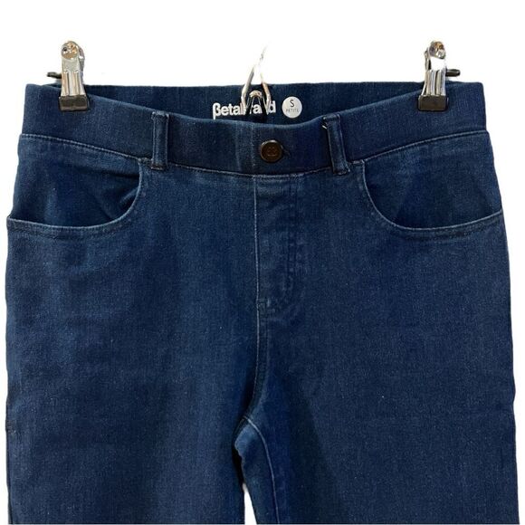 BETABRAND 4-pocket Yoga Pants stretch DENIM - Picture 3 of 6